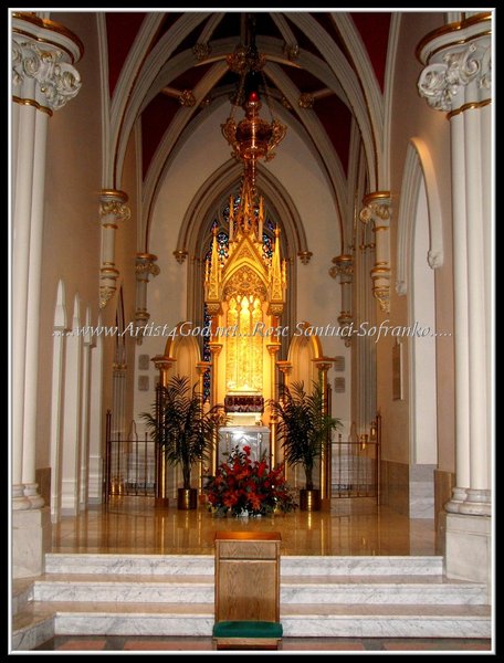 St. Joseph's Cathedral Buffalo - Tabernacle where our Eucharistic Lord is.