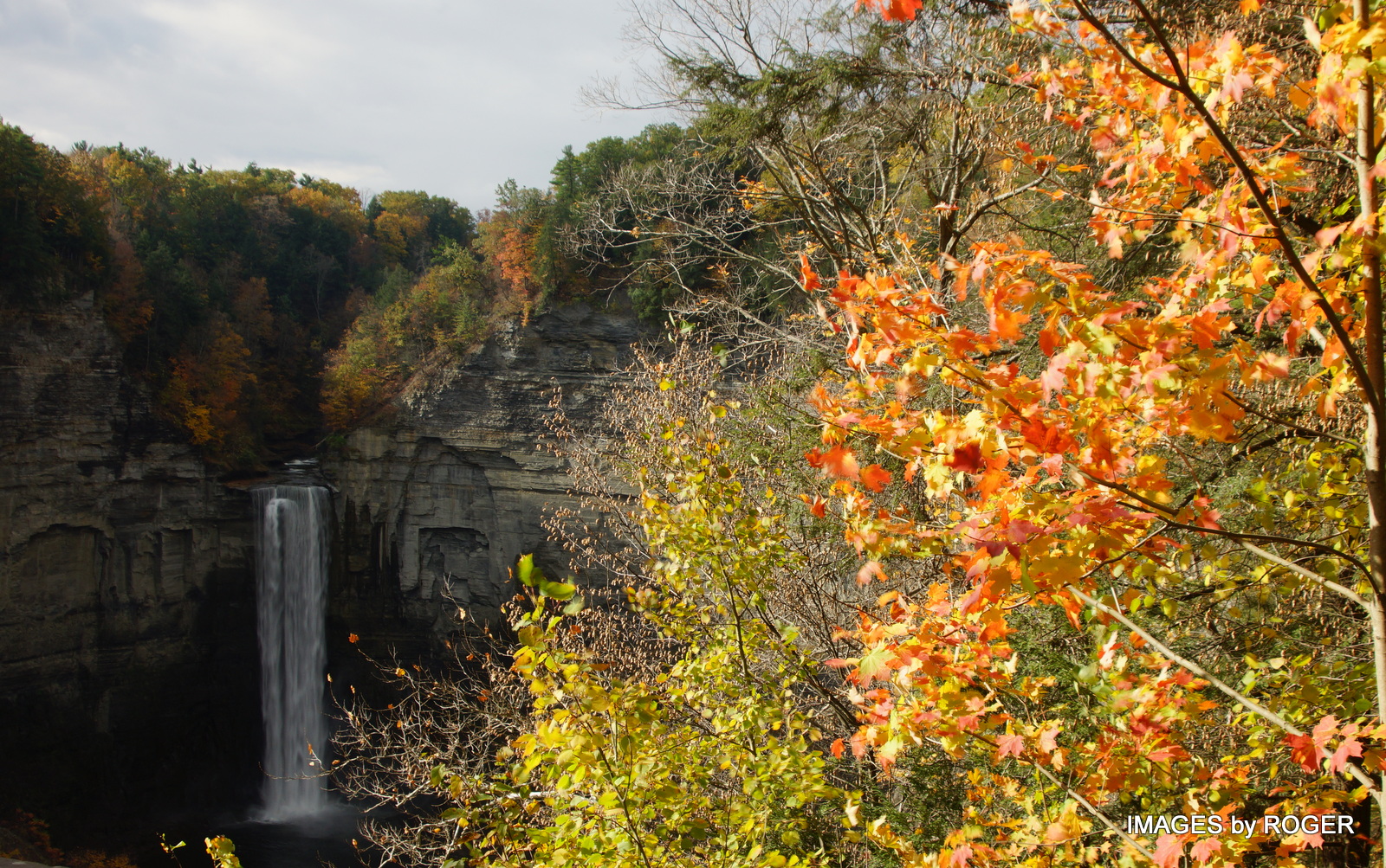 Taughannock Falls near Ithaca