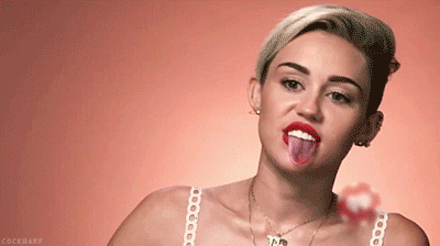 Miley Cyrus Tongue.gif