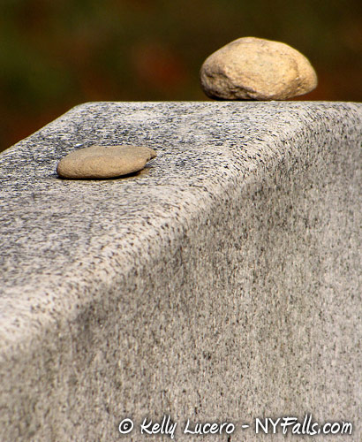 the Meaning of pebbles placed on gravestones