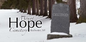 Mt Hope Cemetery in winter, a photo essay