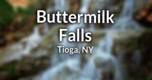Buttermilk Falls (town of Tioga, NY) information