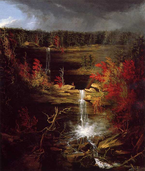 Falls of Kaaterskill painting by Thomas Cole (1826)