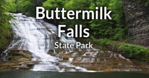 Buttermilk Falls State Park Visitor's Guide.