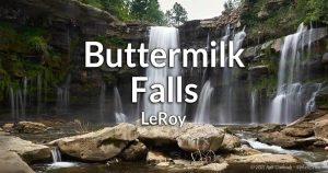 Buttermilk Falls, LeRoy Information