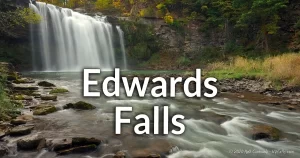 Edwards Falls in Manlius, NY