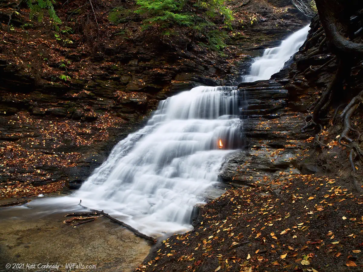 Eternal Flame Falls, New York, Upstate, NY, USA, Travel, Unique