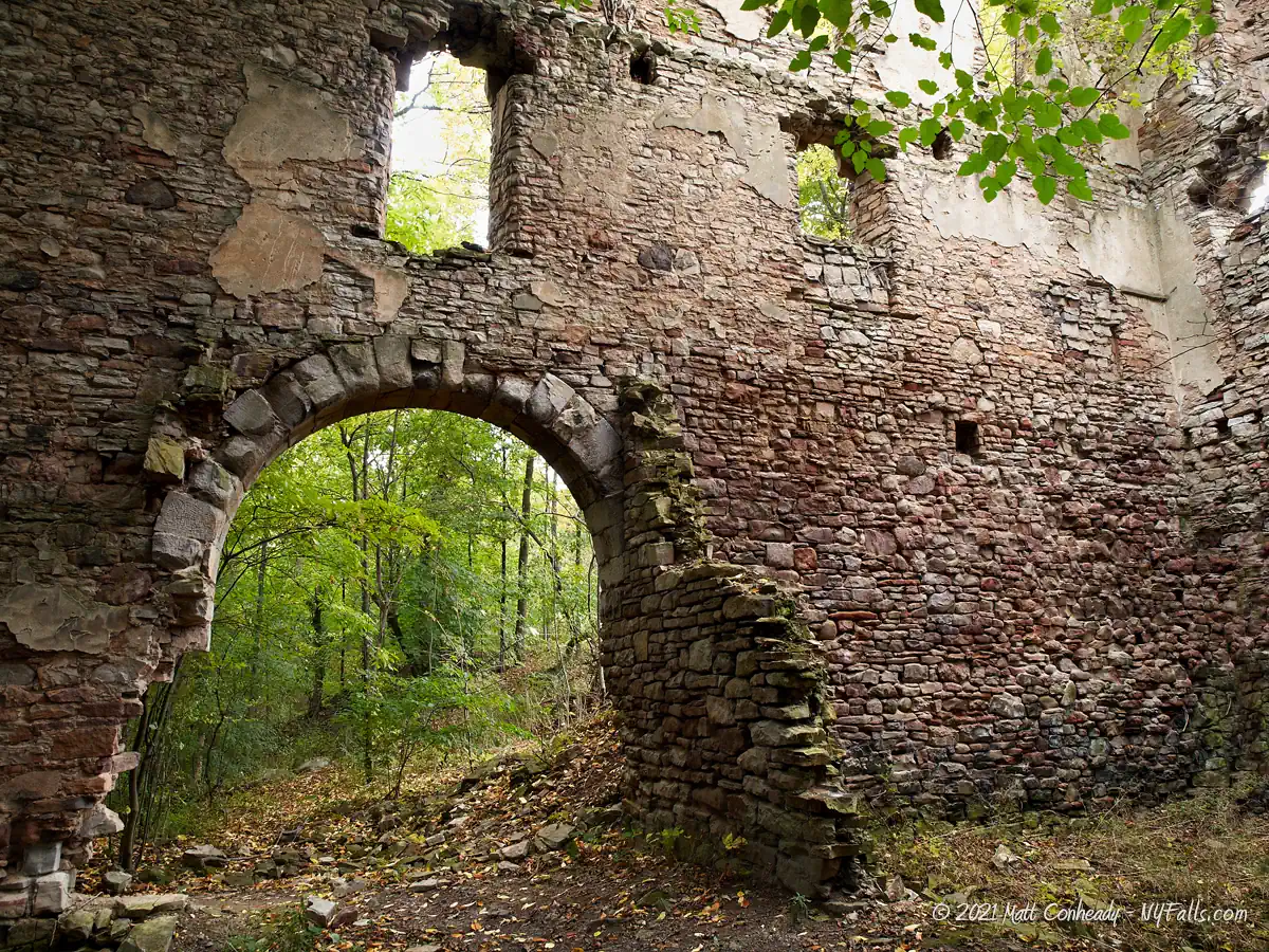 Royalton historic Mill District ruins