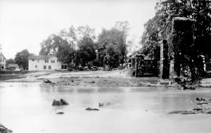 the great flood of Watkins Glen in 1935