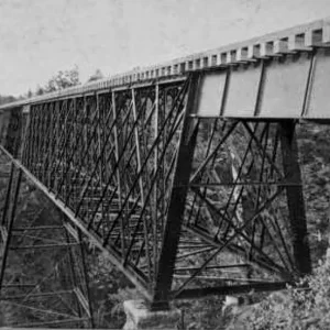 Fall Brook Iron Rail Bridge