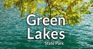 Green Lakes State Park information