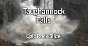 Rock Fall at Taughannock Falls State Park
