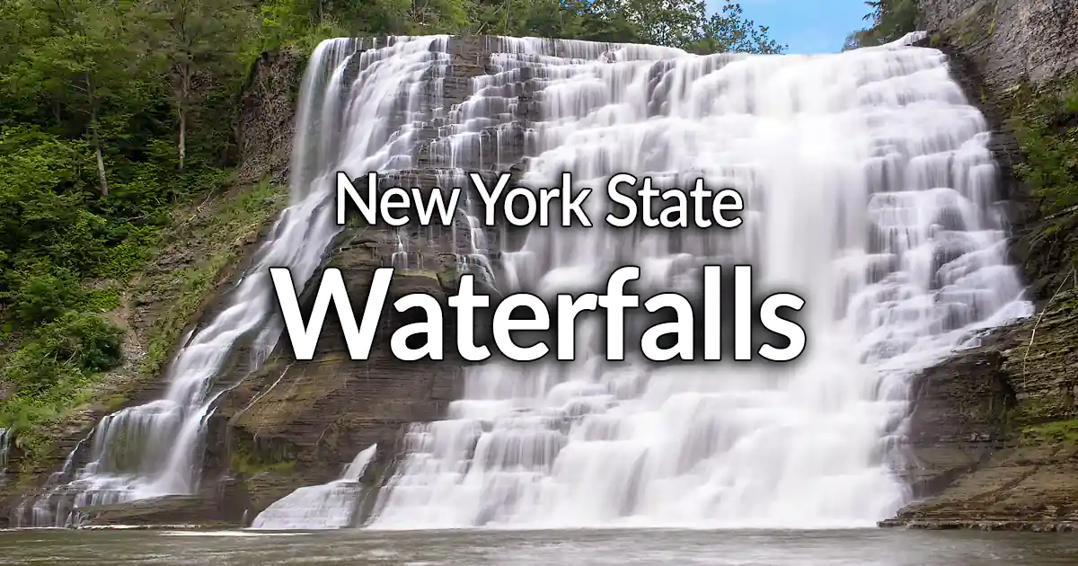New York Waterfalls - Full List by County