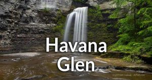 Havana Glen (Eagle Cliff Falls) Campground and waterfall information