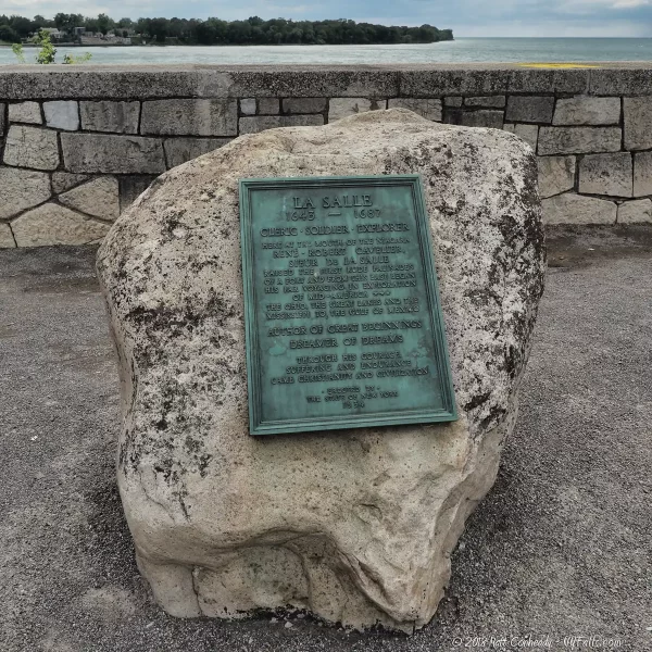 LaSalle Monument at Fort Niagara