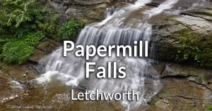 Papermill Falls (Letchworth Gibsonville Trail)