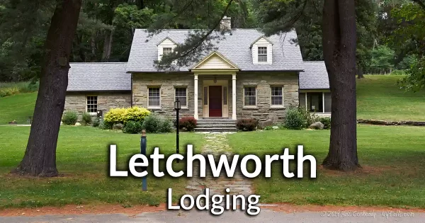 Letchworth State Park Lodging and Camping information