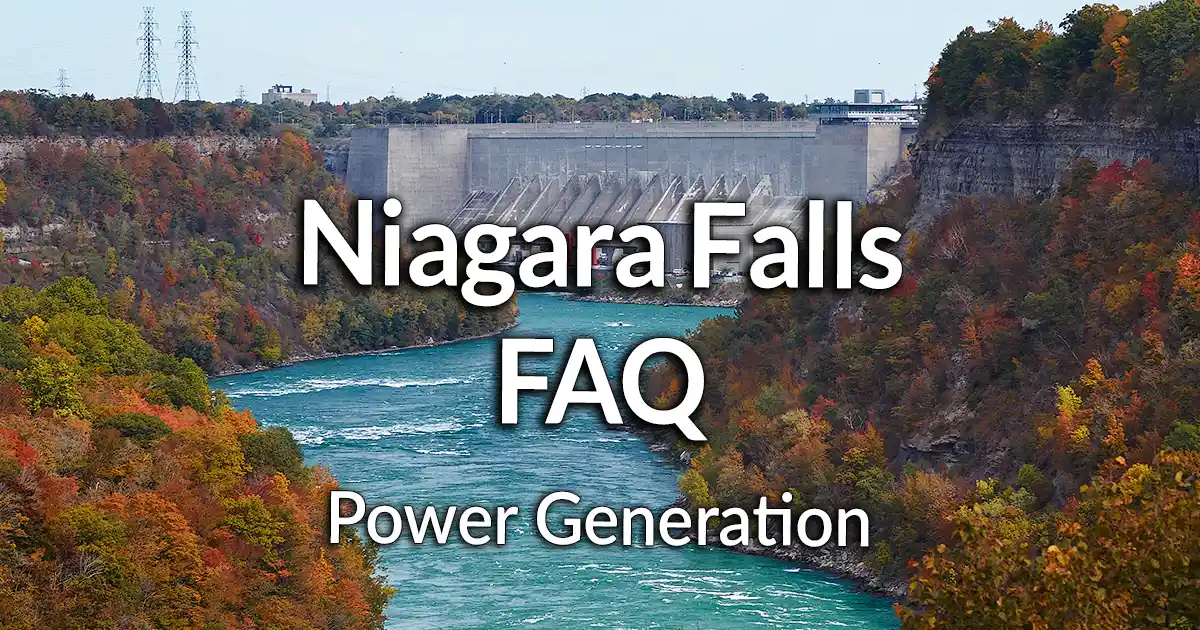 Niagara Falls Power and hydroelectric topic frequently asked questions