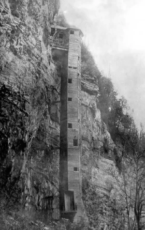 The Biddle Staircase at niagara Falls, New York.