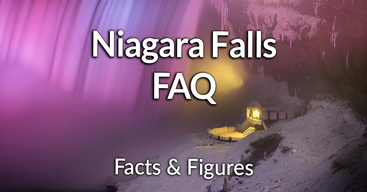 Niagara Falls FAQ: General facts and figures