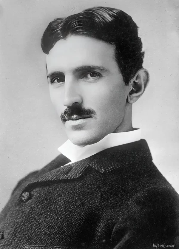 Nikola Tesla, pioneer of electricity at Niagara Falls