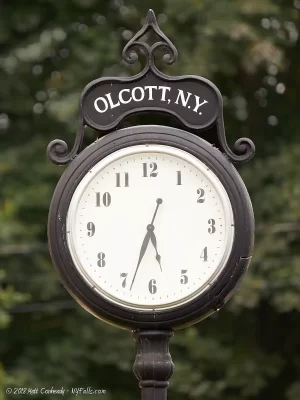 The Olcott Village Clock