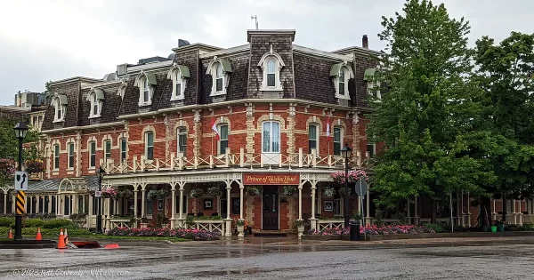 Prince of Wales Hotel at Niagara-on-the-lake, one of the top attractions at Niagara Falls, Canada
