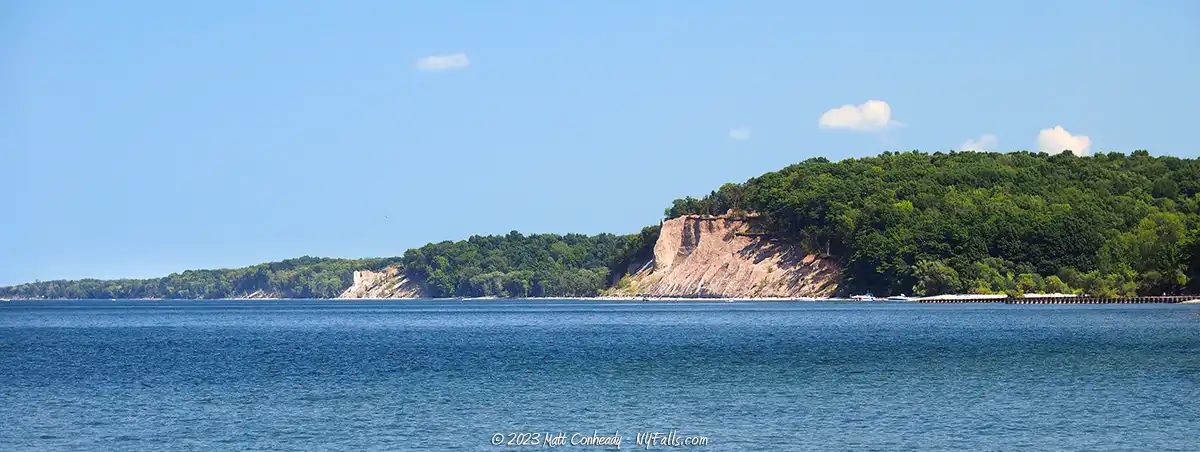 Fair Haven Beach State Park bluffs