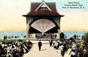The Bandstand at Ontario Beach Park c.1910.
