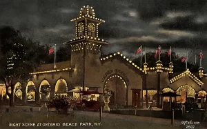The Japan Bazaar at Ontario Beach Park (night scene)
