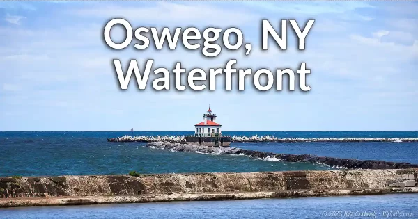Lake Ontario Waterfront at Oswego, NY