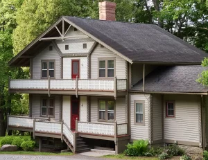 The Swiss Chalet at Letchworth State Park