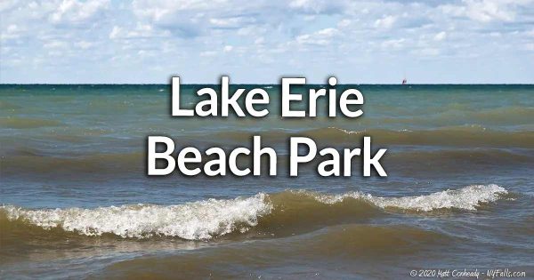 Lake Erie Beach Park information