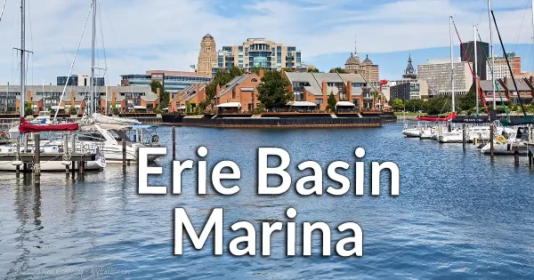 Erie basin area of Buffalo River and Lake Erie