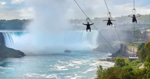 Wildplay Niagara Falls Zipline attraction