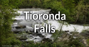 Tioronda Falls in Beacon, NY