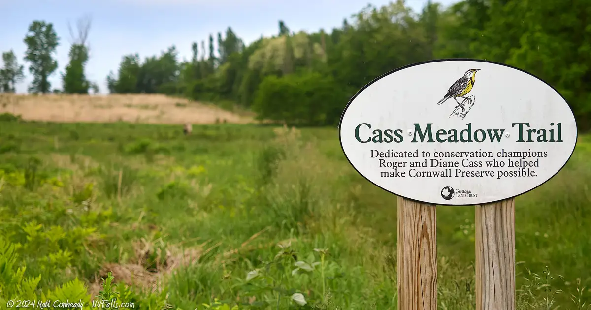 Cass Meadow Trail at Cornwall Preserve