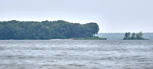 Dunham Island visible from Joseph F William Park