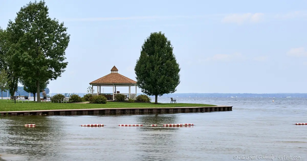 Joseph F William Park on Oneida Lake