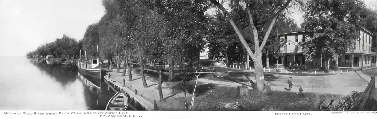 Sylvan Beach Waterfront in 1906