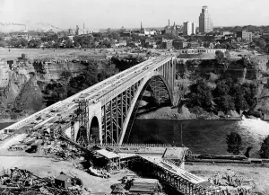 Rainbow Bridge construction