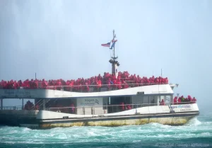 Niagara City Cruises seen from the observation deck