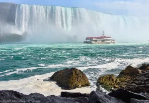 Niagara City Cruises seen from the observation deck